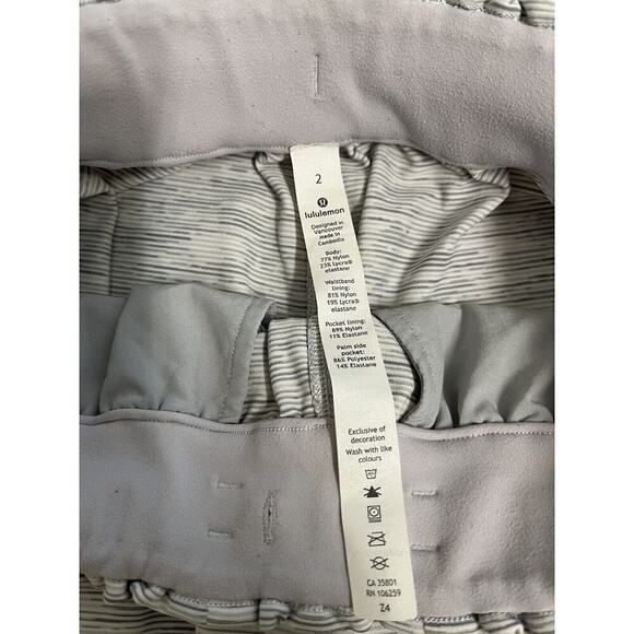 Lululemon Keep Moving Pant High Rise Size 2 Wee Are From Space Nimbus Battleshp - Picture 4 of 13